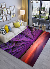 Creative Flowers Pattern Carpet Multicolour 140x200centimeter