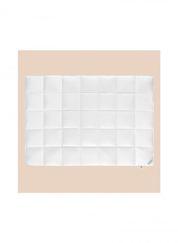 Light Duvet Fabric White 200x210centimeter