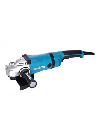 Electric Angle Grinder Blue/Black/Silver 511x200x140millimeter