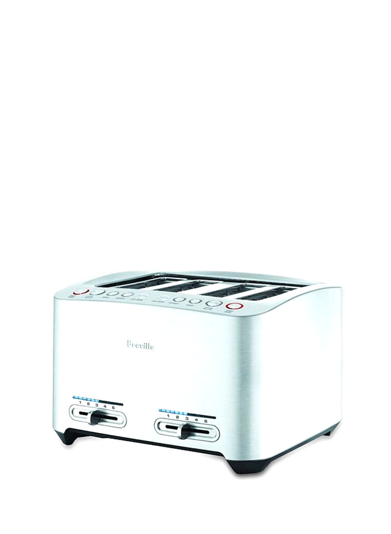 Smart Toast 4 Slice Motorized Toaster BTA845 Silver