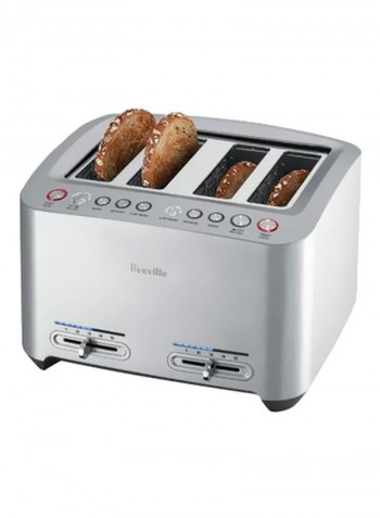 Smart Toast 4 Slice Motorized Toaster BTA845 Silver