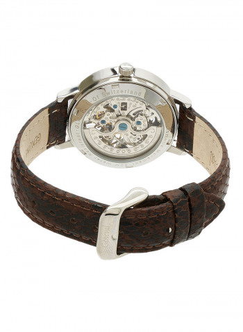 Women's Leather Analog Watch GLAS1712WWO