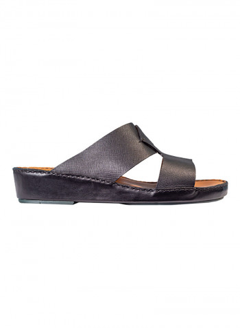 Comfy Arabic Sandals Black