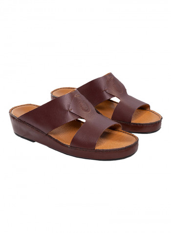 Comfy Arabic Sandals Red