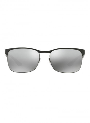 Polarized Square Sunglasses - Lens Size: 60 mm