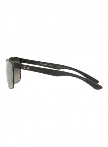 Polarized Square Sunglasses - Lens Size: 60 mm