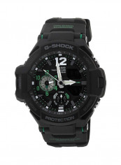 Men's Water Resistant Rubber Analog/Digital Watch GA-1100-1A3DR