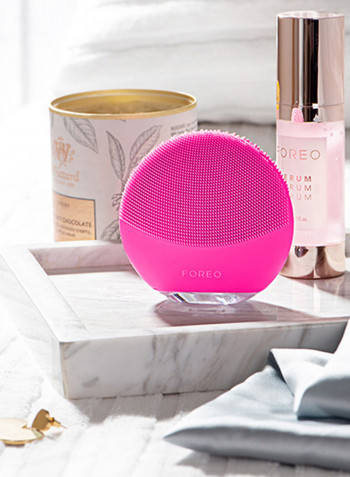 LUNA Mini 3  Smart Facial Cleansing Massager Dark Pink 4.5cm