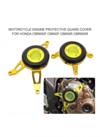 2-Piece Motorcycle Engine Slider Protectors