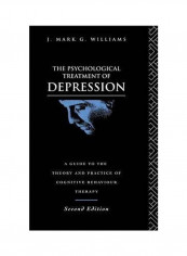 The Psychological Treatment Of Depression Hardcover