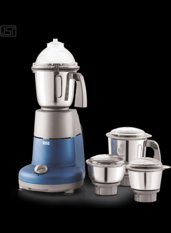 Excel Mixer Grinder with Jars B204-Grey/Blue Grey/Blue