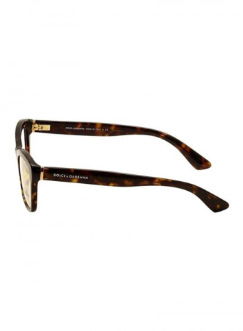 Women's Rectangular Eyeglass Frame - Lens Size: 52 mm