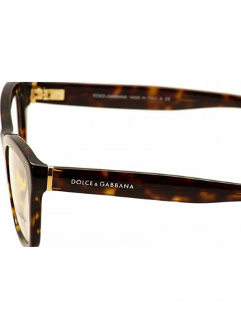 Women's Rectangular Eyeglass Frame - Lens Size: 52 mm