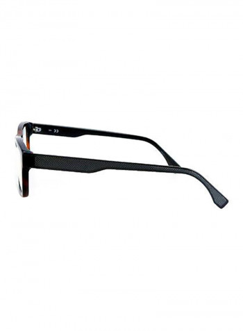 Men's Square Frame Eyeglasses - Lens Size: 53 mm