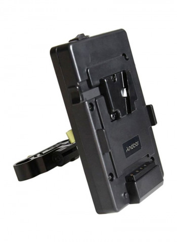 Power Supply Battery Plate 16x12.3x8.2cm Black