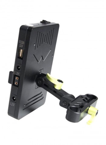 Power Supply Battery Plate 16x12.3x8.2cm Black