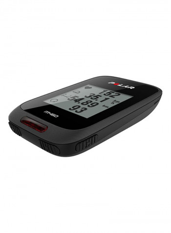 M460 GPS Bike Computer With Heart Rate Sensor - Black