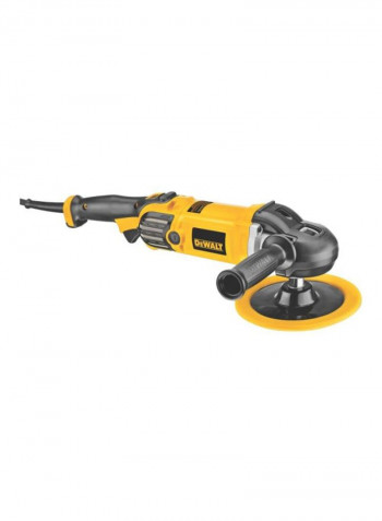 Variable Speed Polisher Yellow/Black 125millimeter