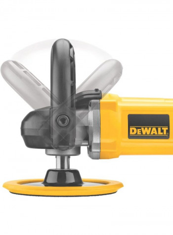 Variable Speed Polisher Yellow/Black 125millimeter
