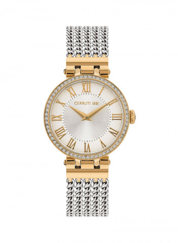 Women's Elettra Water Resistant Metal Analog Watch CCRWM26504