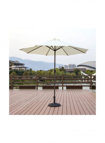 Anti-UV Protection Umbrella White 9feet