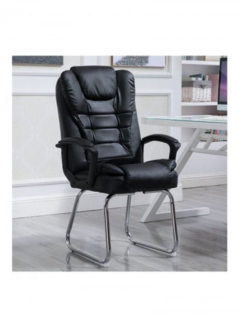 Comfortable Modern Chair with Anti-slip Cushion Black
