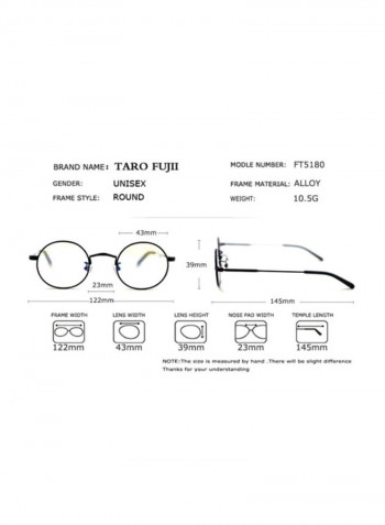Round Eyeglasses Frame