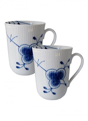 Fluted Mega Cup Set Multicolour