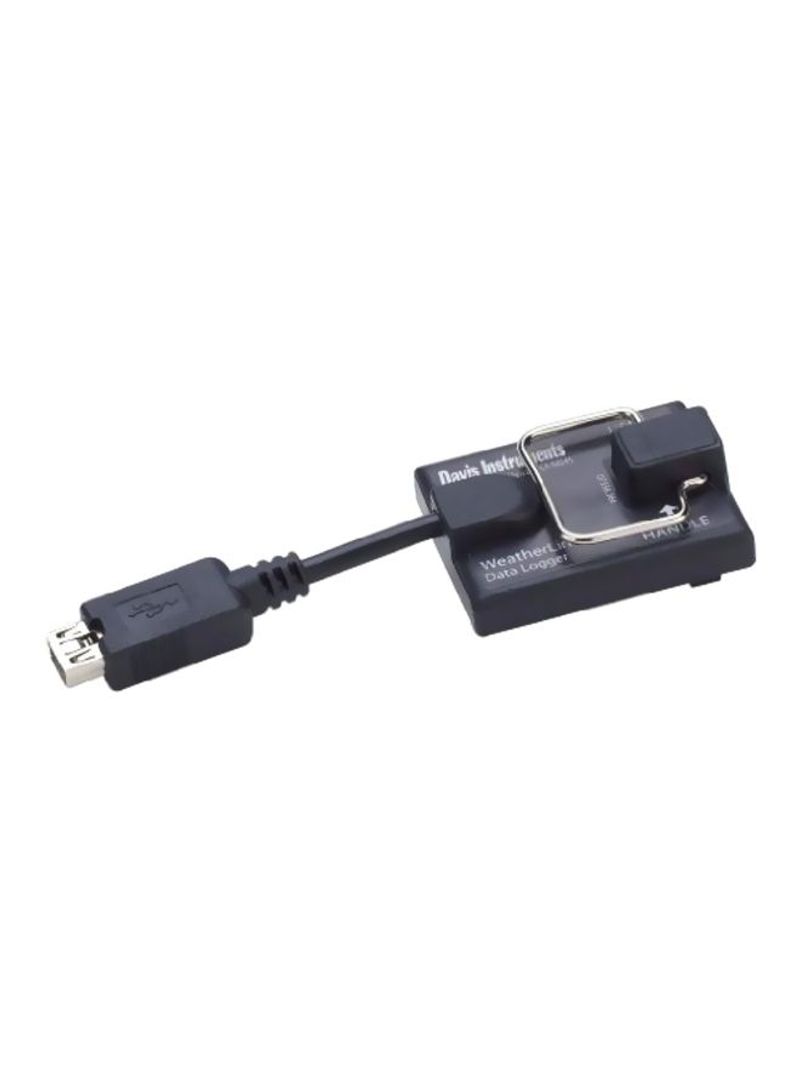 WeatherLink USB Data Logger Black 9x6x2;7ouncesinch