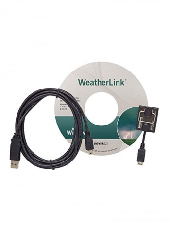 WeatherLink USB Data Logger Black 9x6x2;7ouncesinch