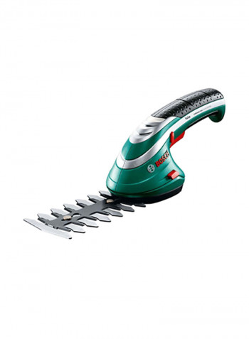 2-Piece Isio Cordless Shrub And Grass Shear Set Green/Grey/Black