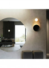 Full Copper Wall Light  G9 LED Glass Wall Lamp Warm White 30*20*50centimeter