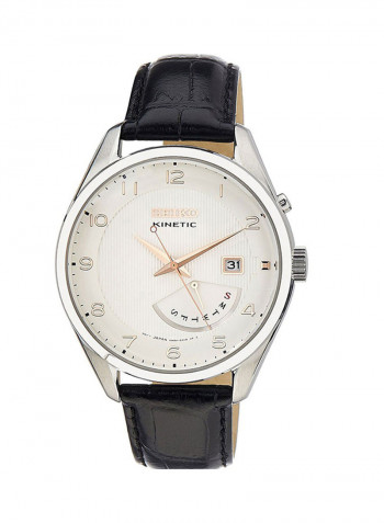 Men's Leather Analog Watch SRN049P1