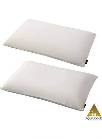 Star Series Aquagold Shiatsu Pillow Zero Feeling Cotton white 56 x 36 x 8,5cm