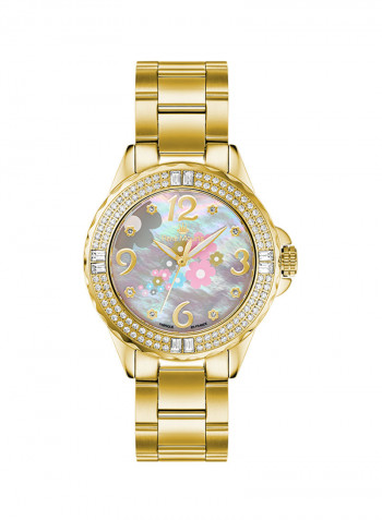 Women's La Fleur Stainless Steel Analog Quartz Wrist Watch R4-50105RM4
