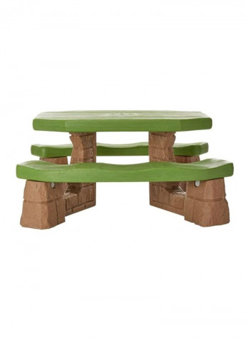 Playful Picnic Table With Umbrella 787700