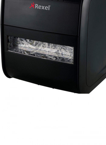 Autofeed Cross Cut Shredder Black