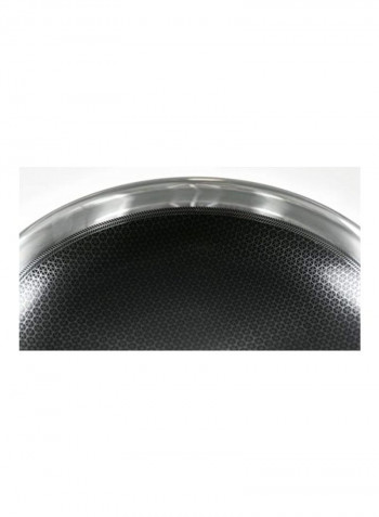 Stainless Steel Wok Pan Silver 12.5inch