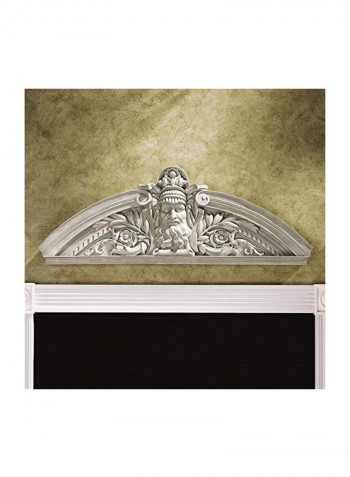 Decorative Rebel Titan Sculptural White 31x5x11inch