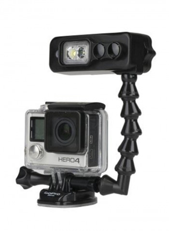 Sidekick Duo light For GoPro Dive Arm Black