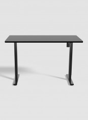 Standing Desk I Electric Height Adjustable Desk with single motor Black