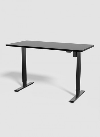 Standing Desk I Electric Height Adjustable Desk with single motor Black