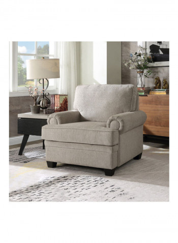 Ashton 1-Seater Sofa Grey 88 x 96cm