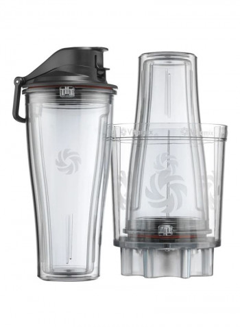 Cup Adapter Clear/Black 20ounce