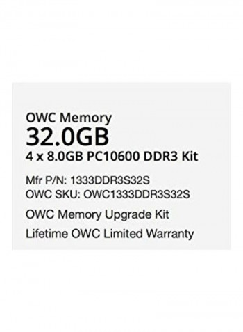 Memory Upgrade Kit 32GB Multicolour