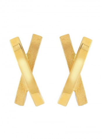 18 Karat Yellow Gold Earrings