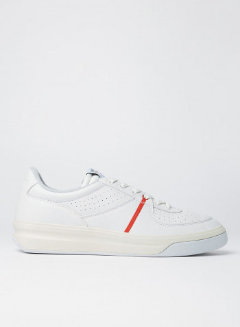 Quantace Leather Sneakers Off-White