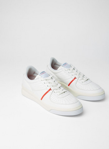 Quantace Leather Sneakers Off-White