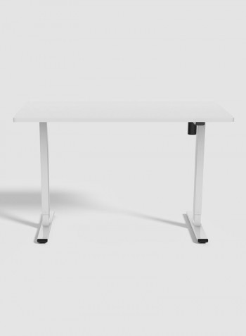 Standing Desk I Electric Height Adjustable Desk with single motor White