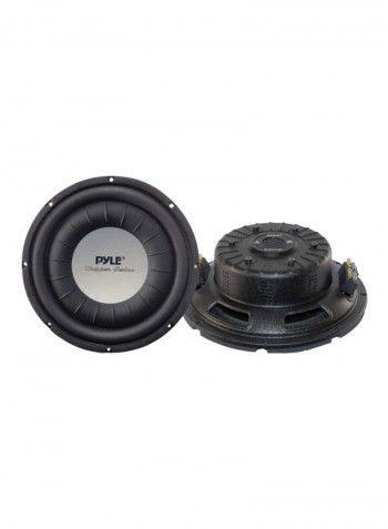 Ultra Slim DVC Subwoofer PLWCH10D Black